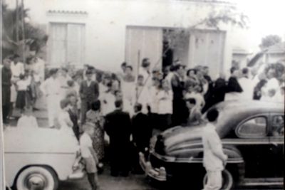 Casa do Dr. Euphly Jalles no dia da instalação da Diocese de Jales em 1960